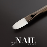 New Oval Application Brush -  Gel brushes for nails Online - My Nail Stuff